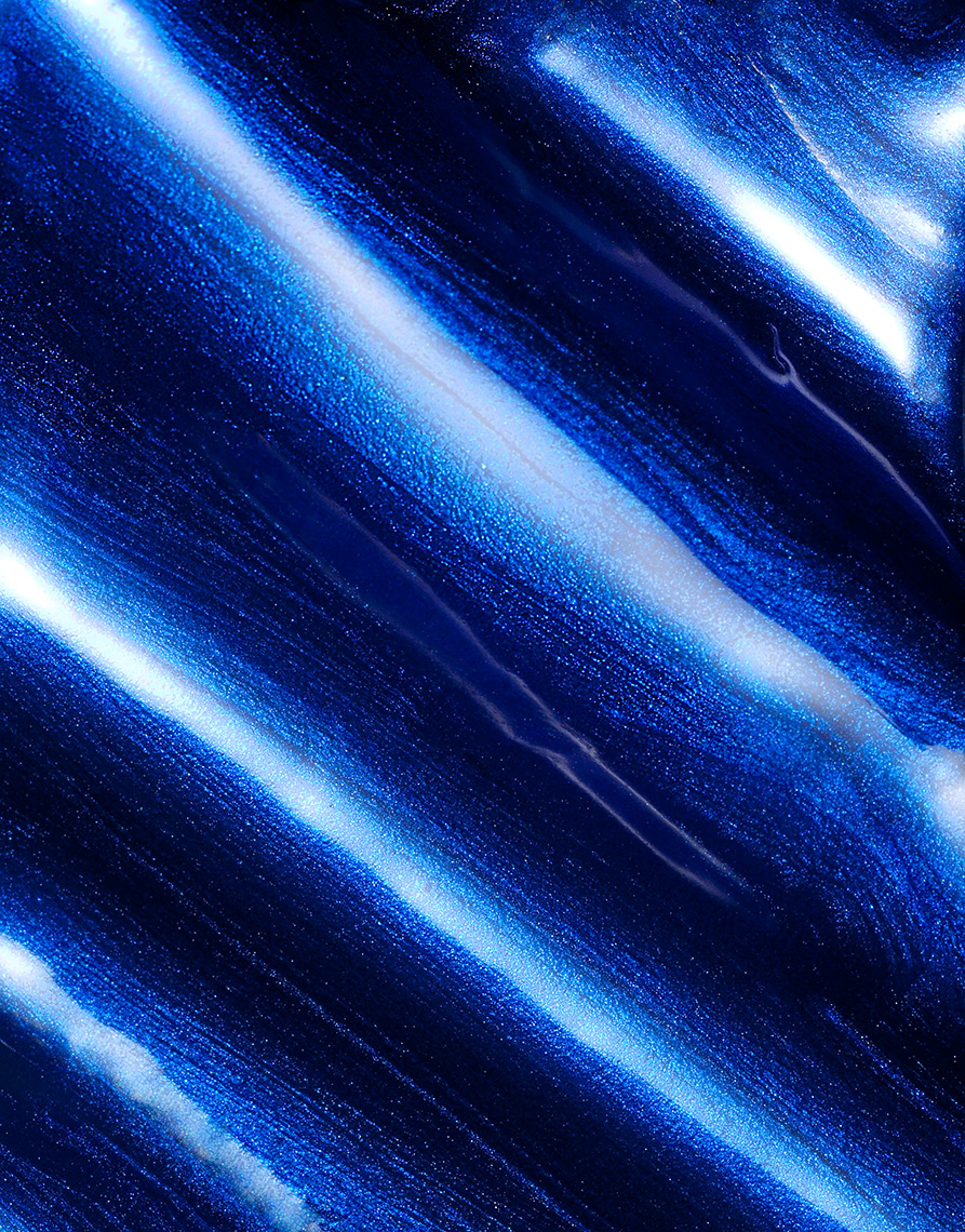 Nail polish blue detail